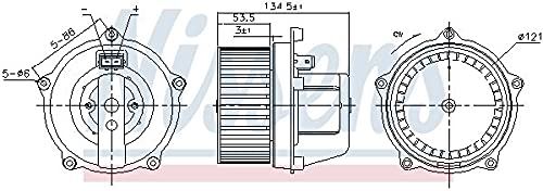 Nissens North America 87444 HVAC Blower Motor Assembly