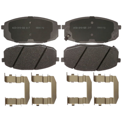 ACDelco Advantage 14D1397CHF1 Juego de pastillas de freno de disco