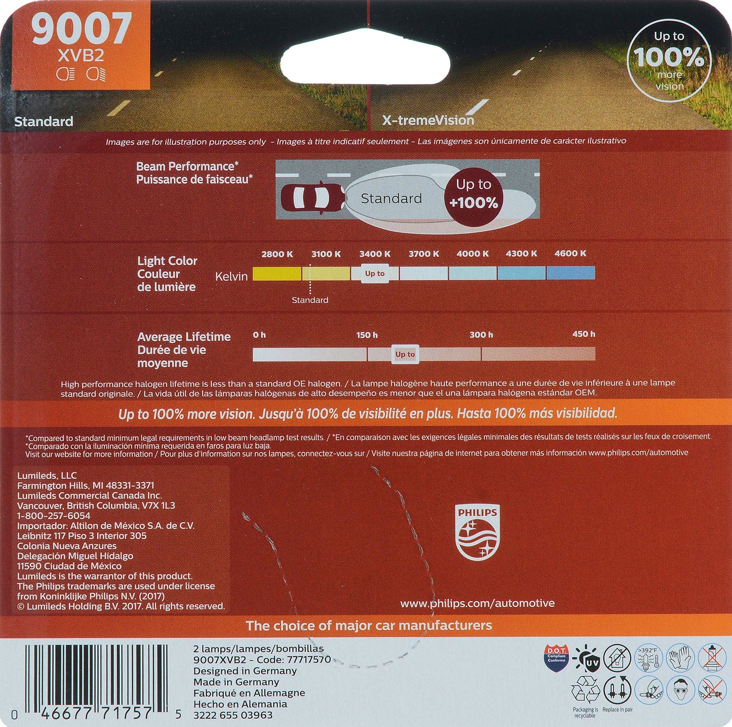 PHILIPS 9007XVB1