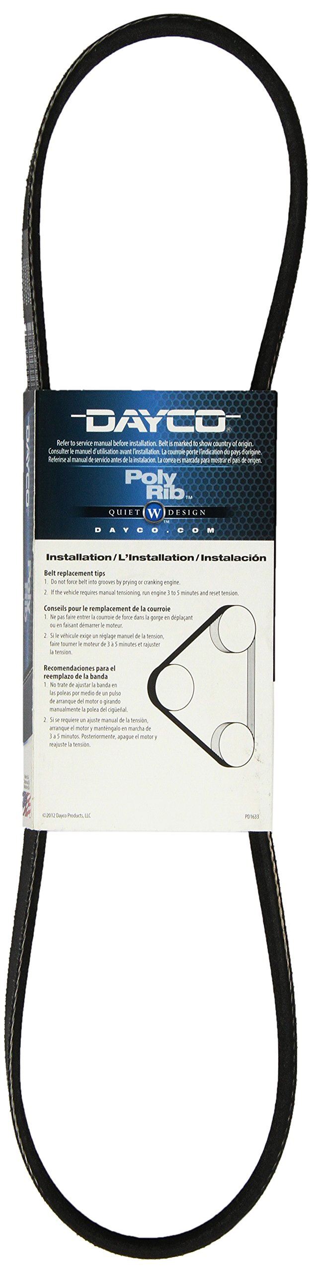 Dayco 5050370 Serpentine Belt