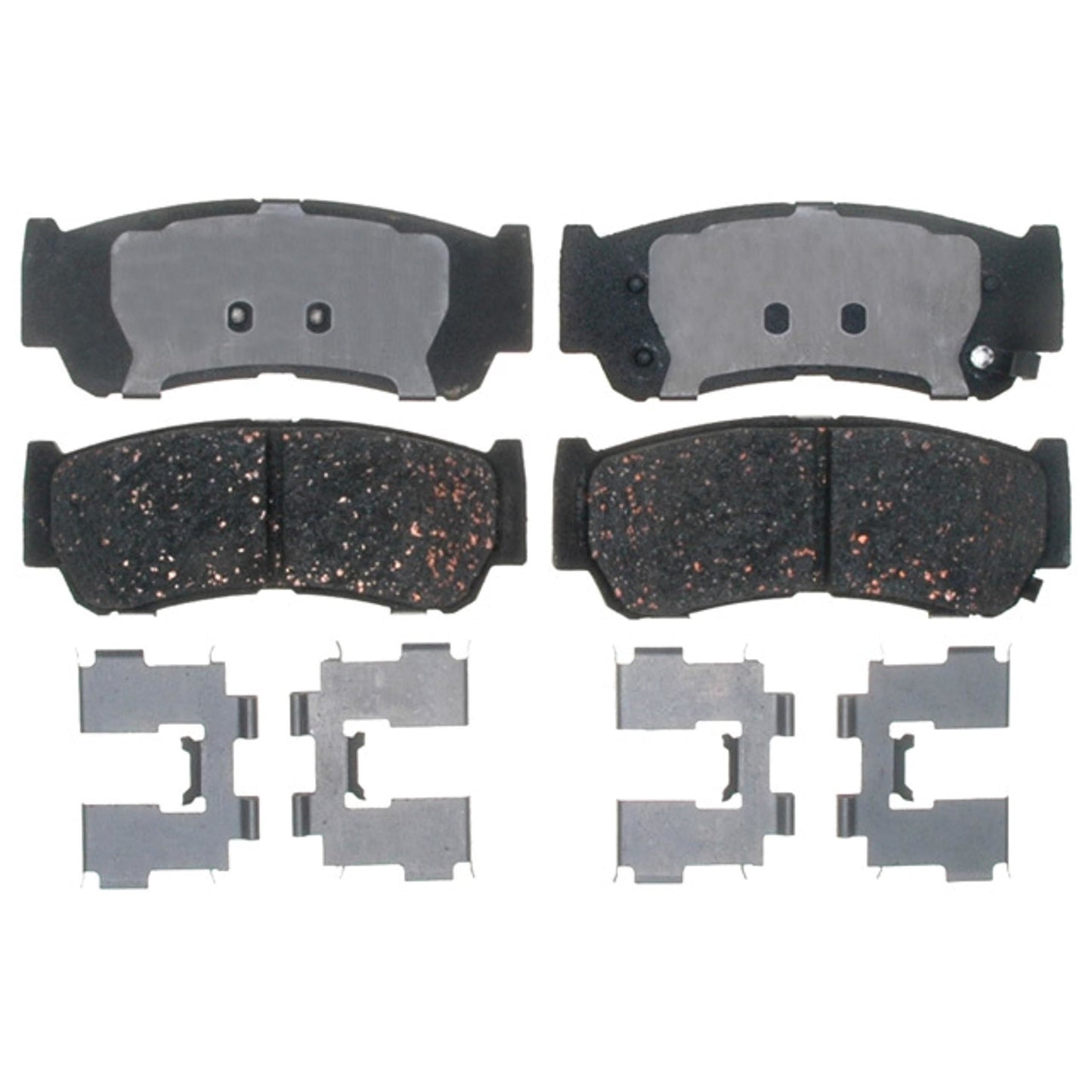 ACDelco Professional Durastop 17D1297CH Jeu de plaquettes de frein à disque