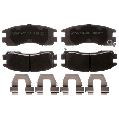 ACDelco Advantage 14D508CHF1 Juego de pastillas de freno de disco