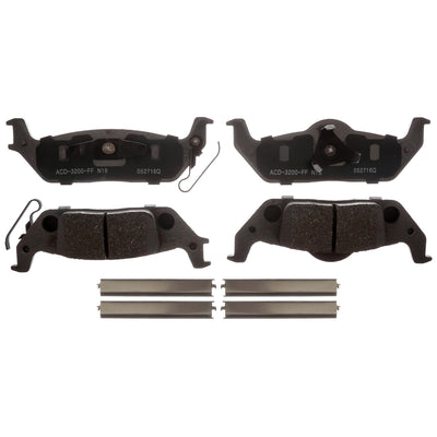 Juego de pastillas de freno de disco ACDelco Advantage 14D1012ACH