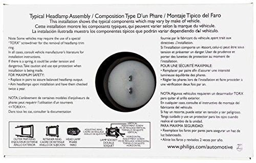 Philips H4701C1 Headlight Bulb