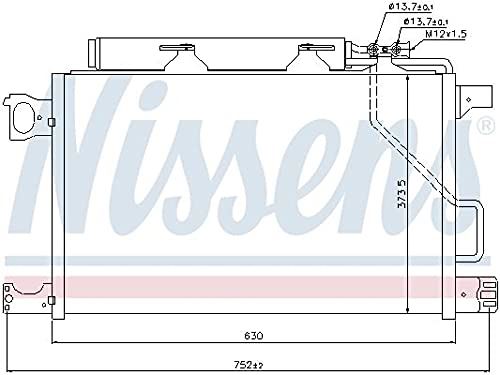 Nissens North America 94794 A/C Condenser