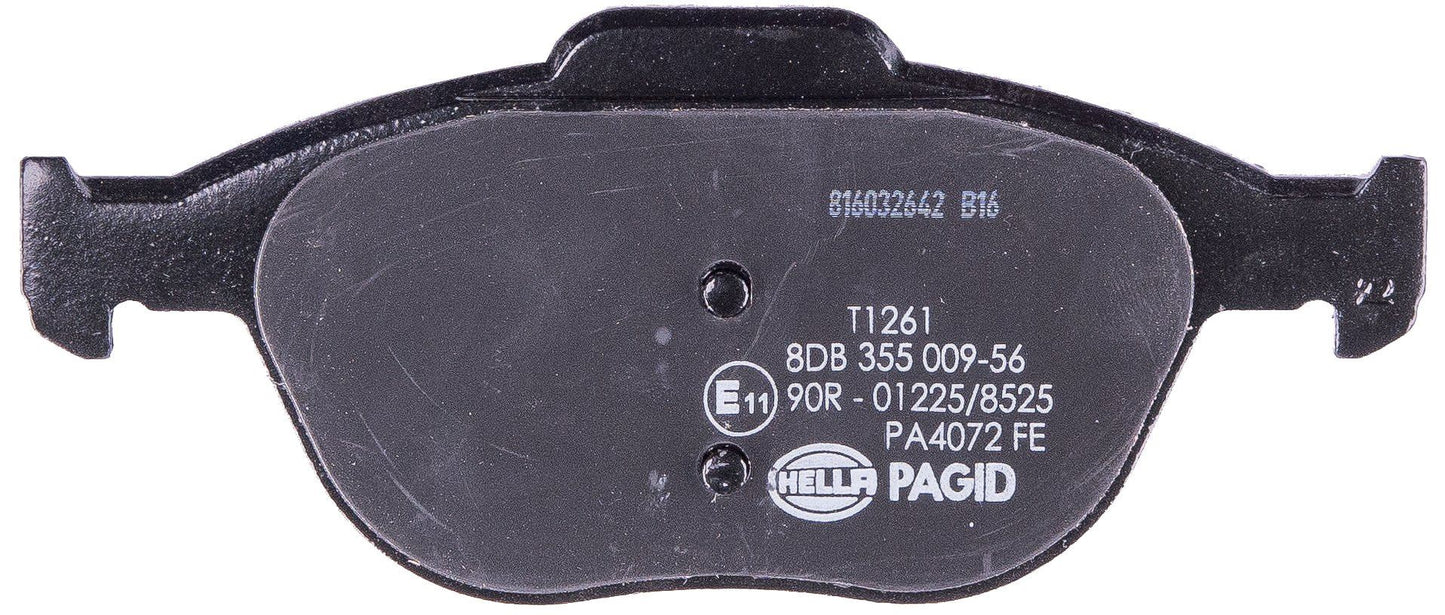Hella-PAGID 355009561 Jeu de plaquettes de frein à disque