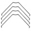 Beck/Arnley 084-2216 Kit de herrajes para frenos de disco