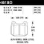 HAWK HB180F560