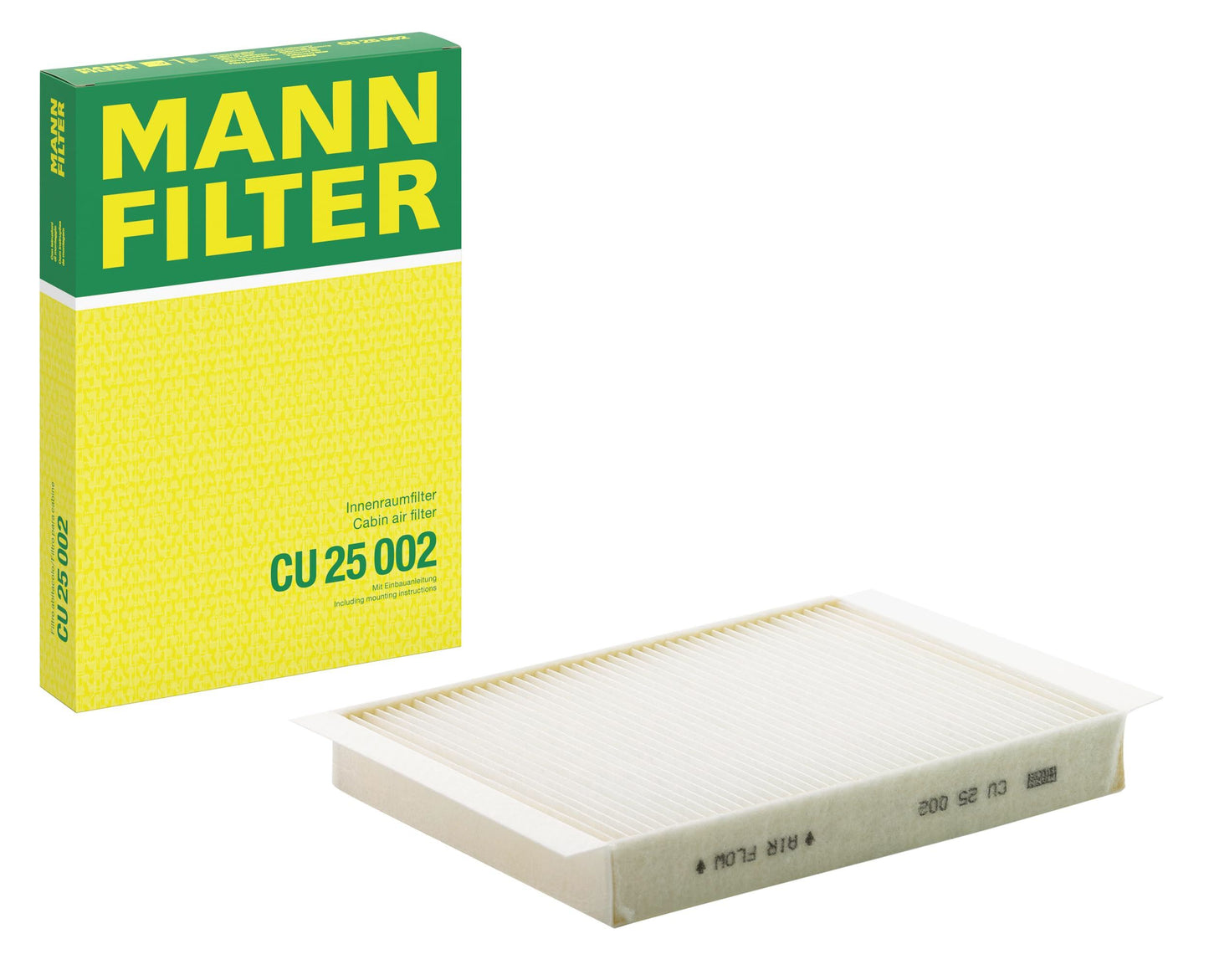 MANN-FILTER CU 25 002 Cabin Air Filter