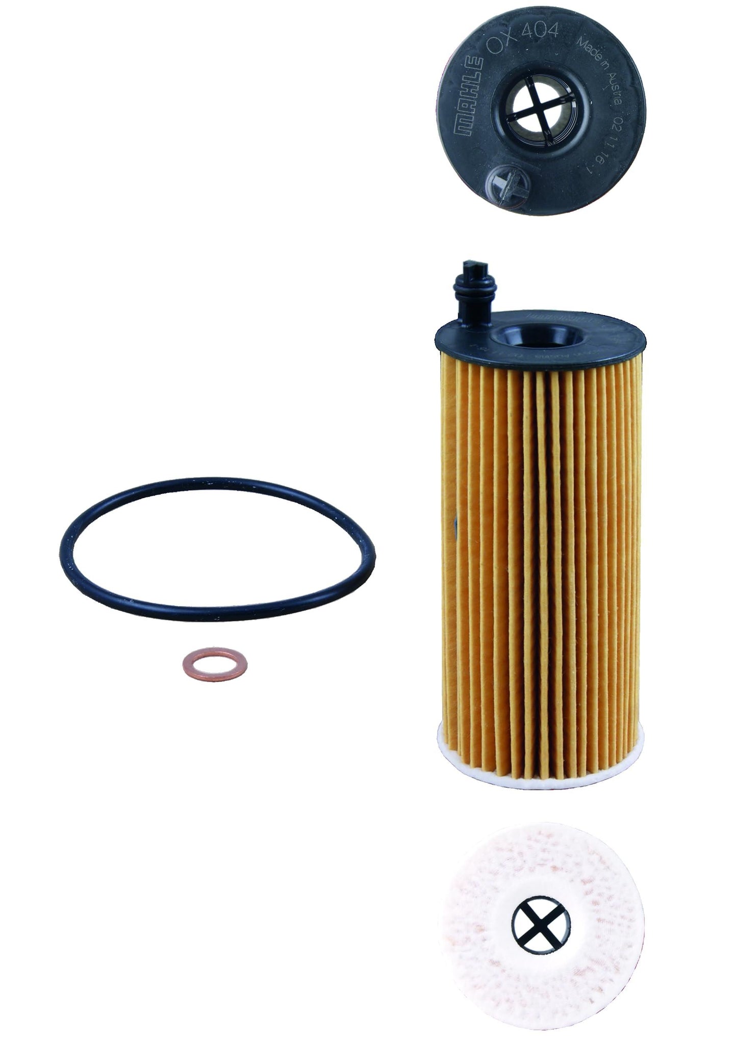 Filtro de aceite de motor Mahle OX 404D