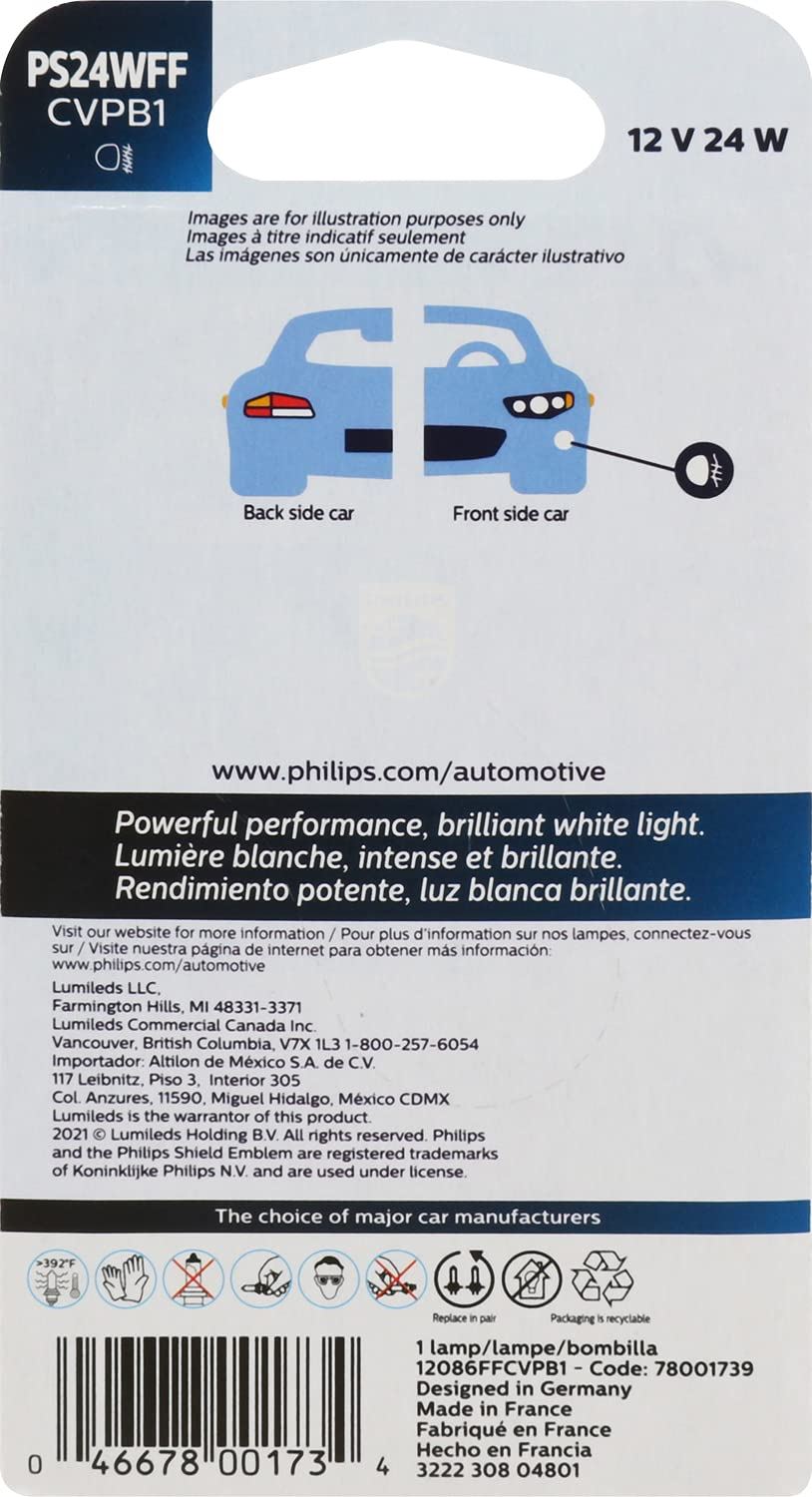 Philips PS24WFFCVPB1 Ampoule antibrouillard