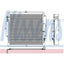 Nissens North America 94839 Condensador de aire acondicionado