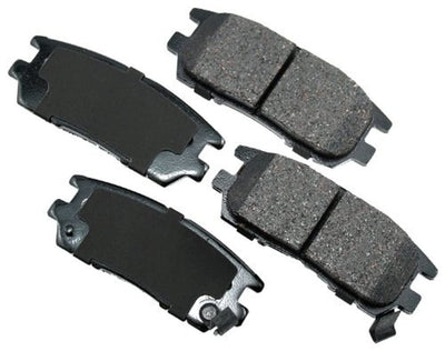 Juego de pastillas de freno de disco Akebono ACT567