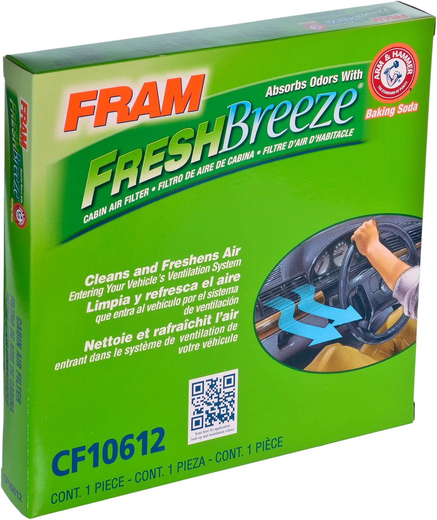 Filtro de aire de cabina Fram CF10612