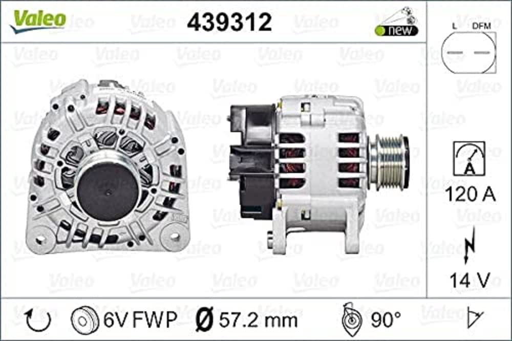 Valeo 439312 Alternator