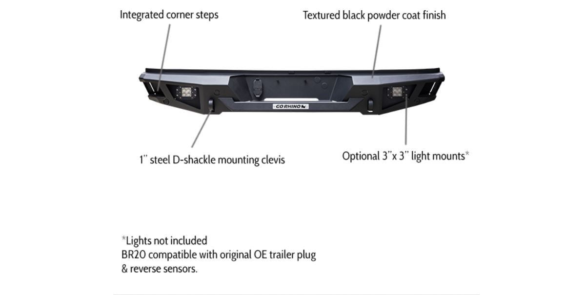 Go Rhino 28371T Bumper
