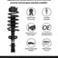 KYB SR4068 Suspension Strut and Coil Spring Assembly