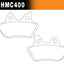 HAWK PERFORMANCE HMC5015 Juego de pastillas de freno de disco