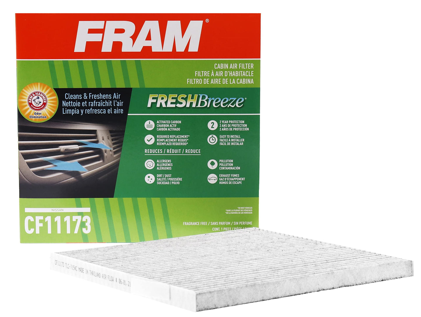 Fram CF11173 Cabin Air Filter