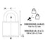 MASTER LOCK 140D