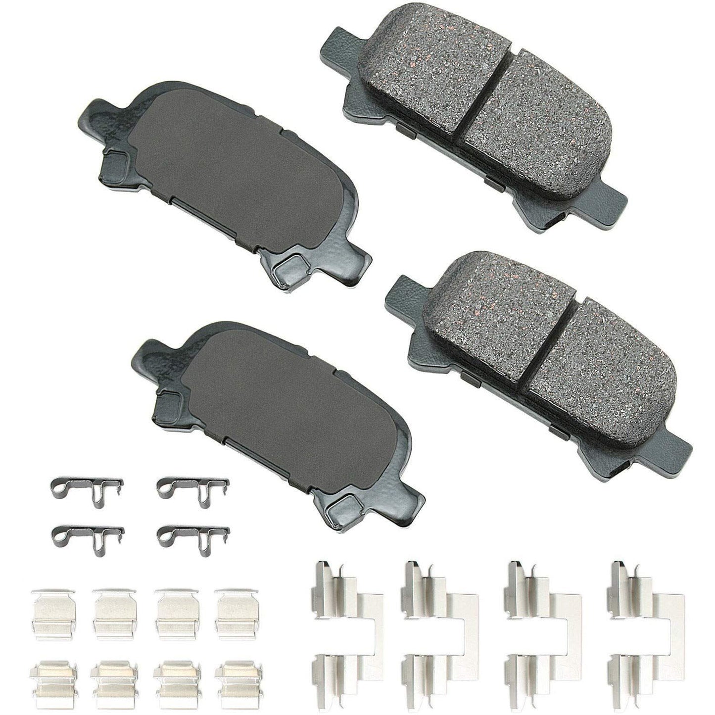 Akebono ACT828A Jeu de plaquettes de frein à disque