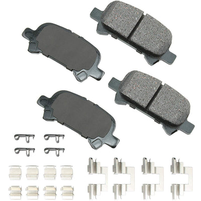 Akebono ACT828A Jeu de plaquettes de frein à disque