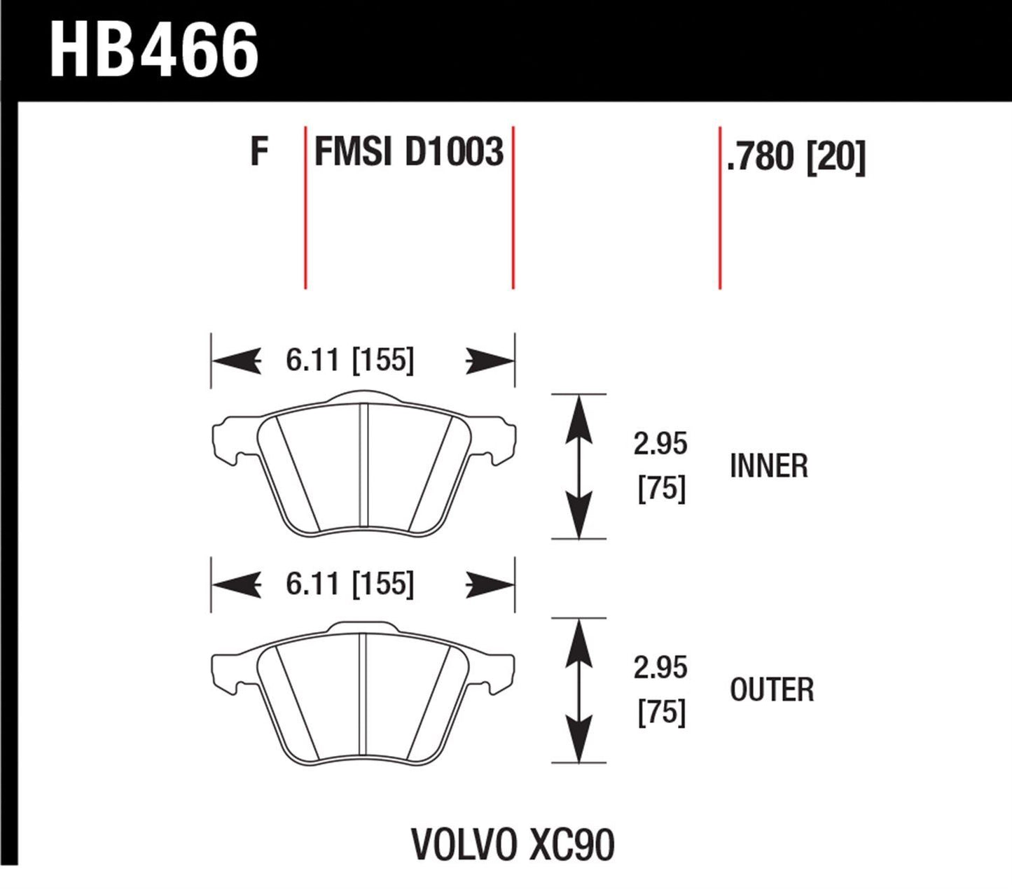 HAWK HB477Y610