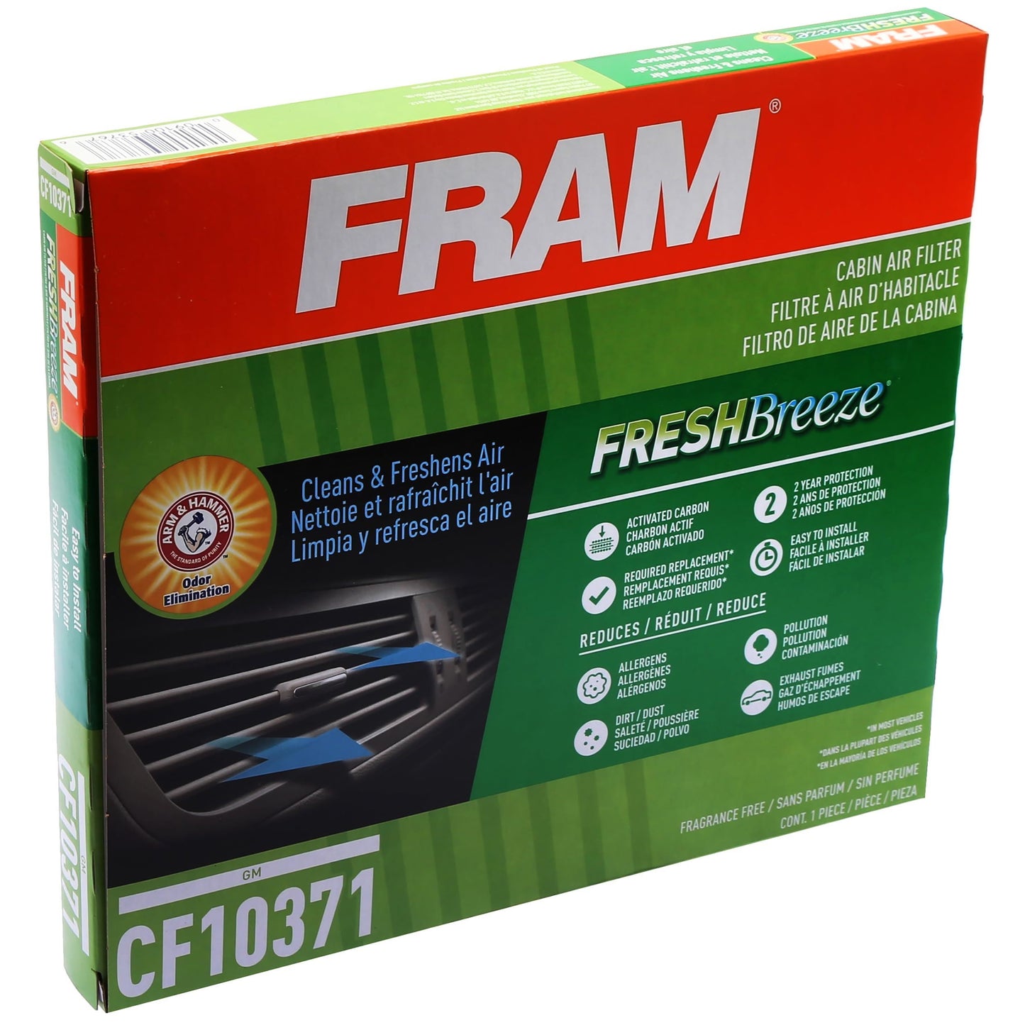 Filtre à air d'habitacle Fram CF10371