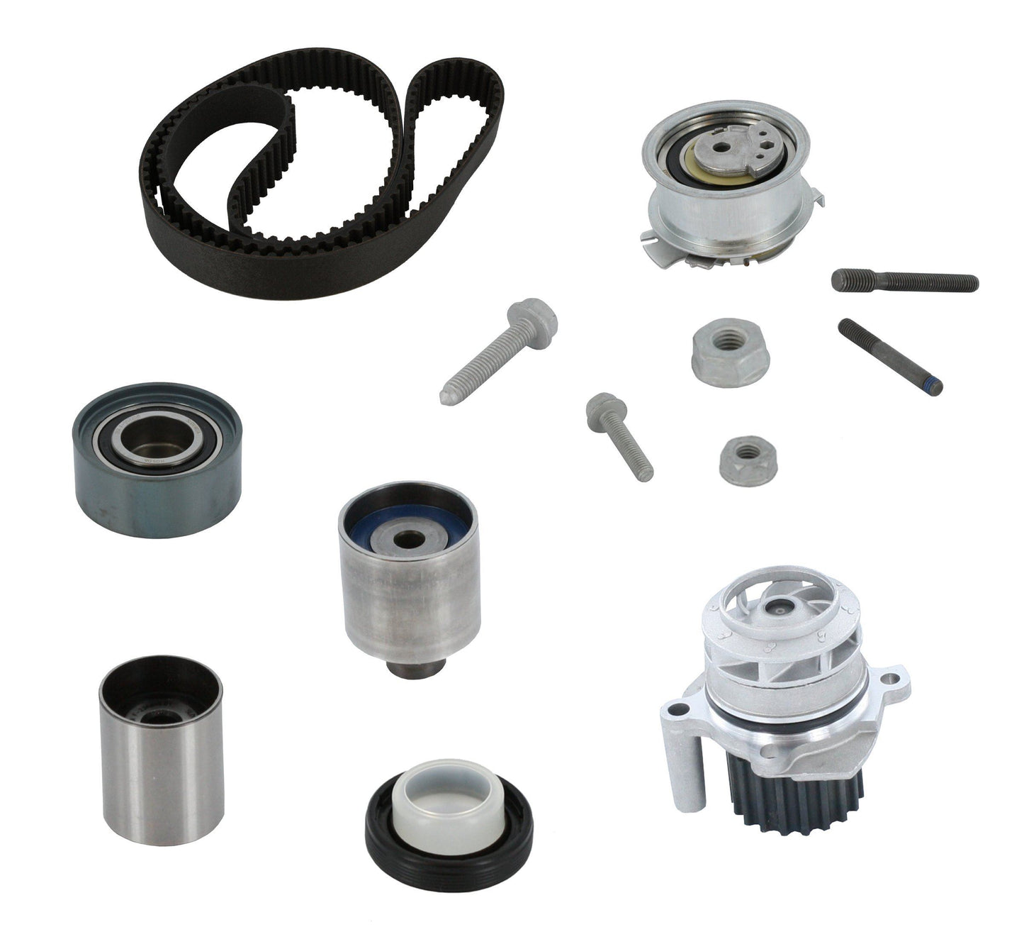 CRP PP342LK1-MI Kit de correa de distribución del motor con bomba de agua