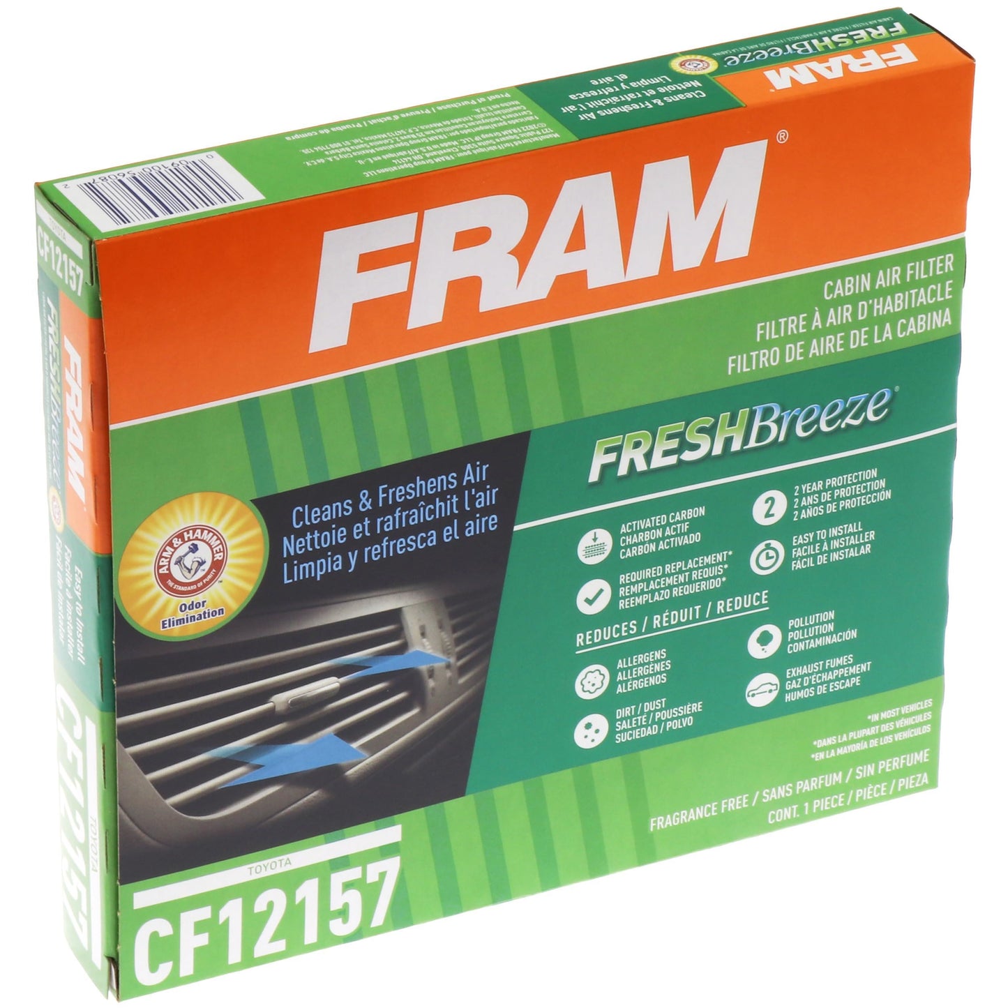 Filtre à air d'habitacle Fram CF12157