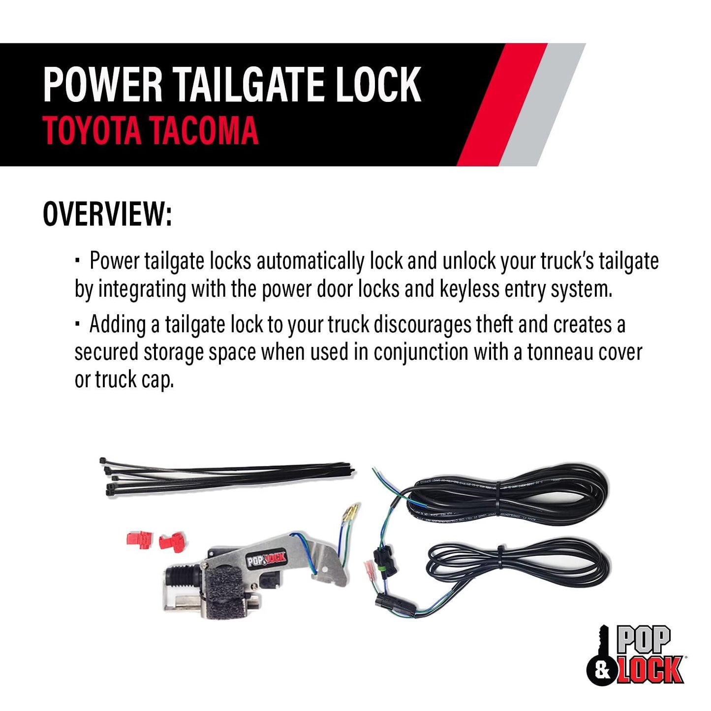 POP & LOCK PL8521 Tailgate Lock