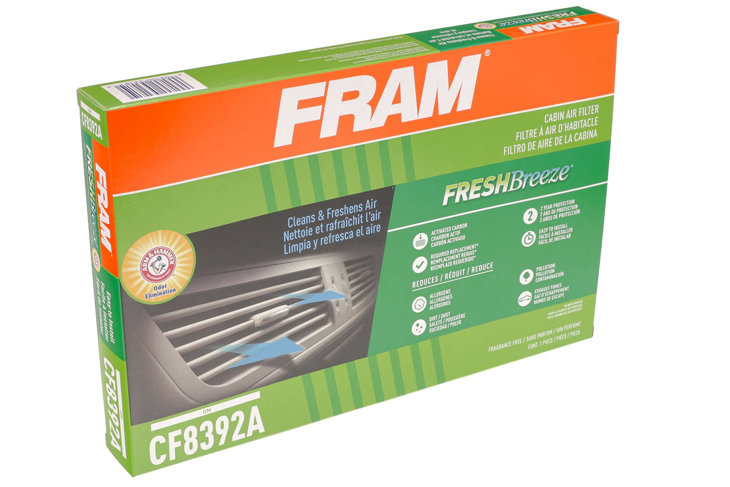 Filtre à air d'habitacle Fram CF8392A
