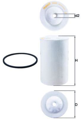 Filtre à air d'habitacle Mahle LA 360