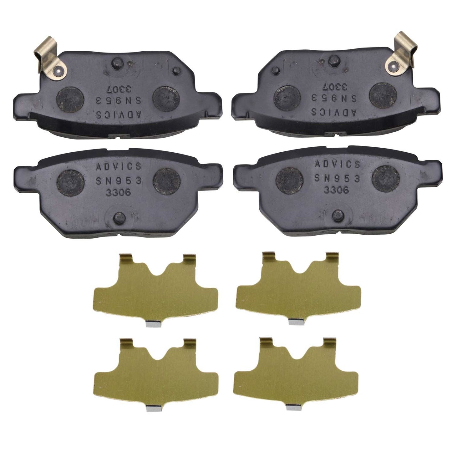 Beck/Arnley 089-1824 Disc Brake Pad Set
