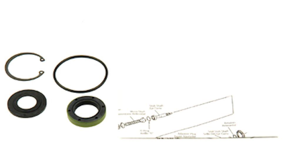 Edelmann 7095 Kit de sello del eje de entrada del engranaje de dirección