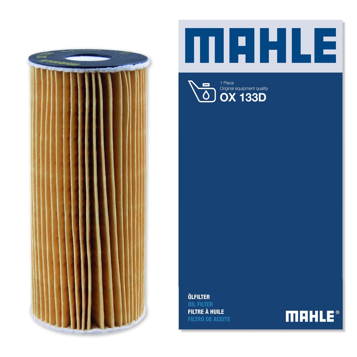 Filtro de aceite de motor Mahle OX 133D