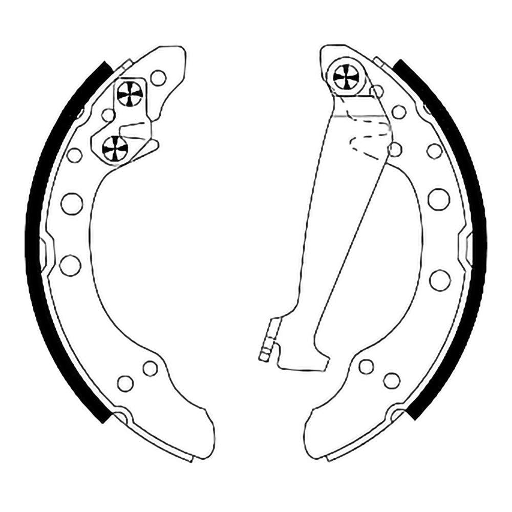 Hella-PAGID 355001691 Drum Brake Shoe