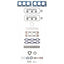 Fel-Pro HS 26208 PT-1 Engine Cylinder Head Gasket Set