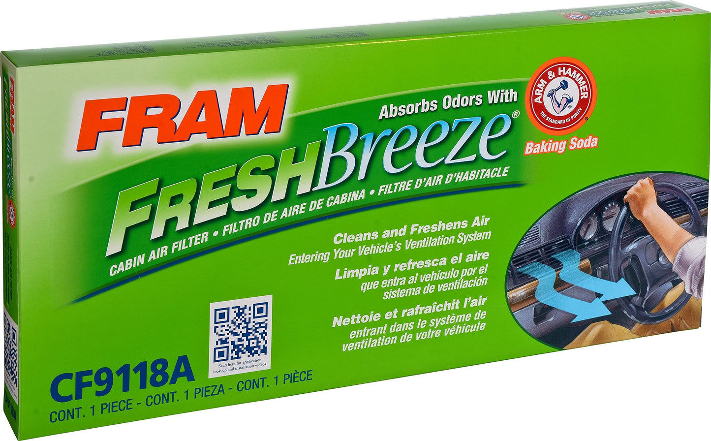 Fram CF9118A Cabin Air Filter