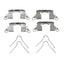 Beck/Arnley 084-1972 Disc Brake Hardware Kit