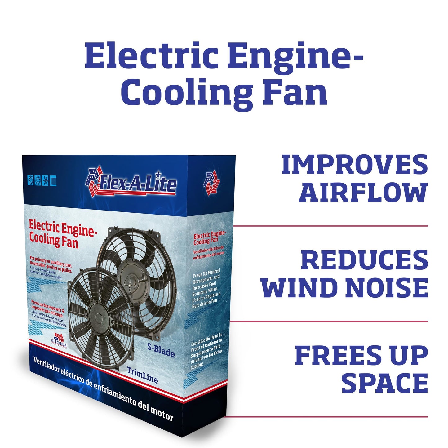 Roulement d'embrayage de ventilateur de refroidissement du moteur Flex-A-Lite 398