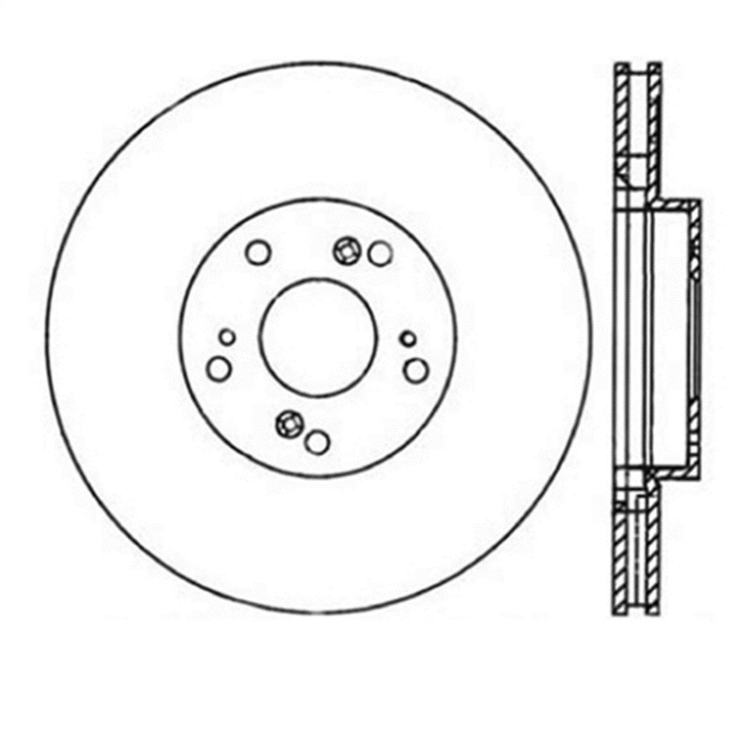 Stoptech 126.40057SR Disc Brake Rotor