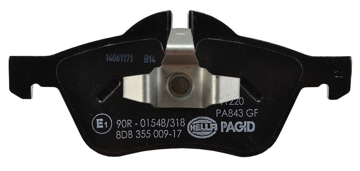 Hella-PAGID 355009171 Juego de pastillas de freno de disco
