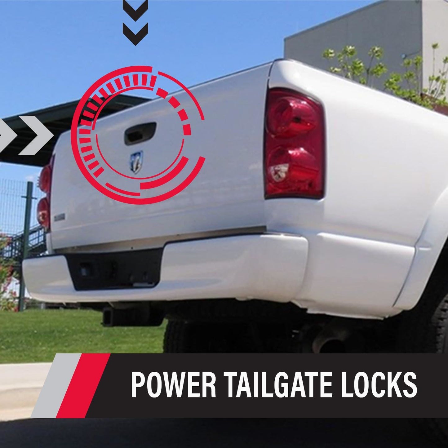 POP &amp; LOCK PL8350 Cerradura para portón trasero