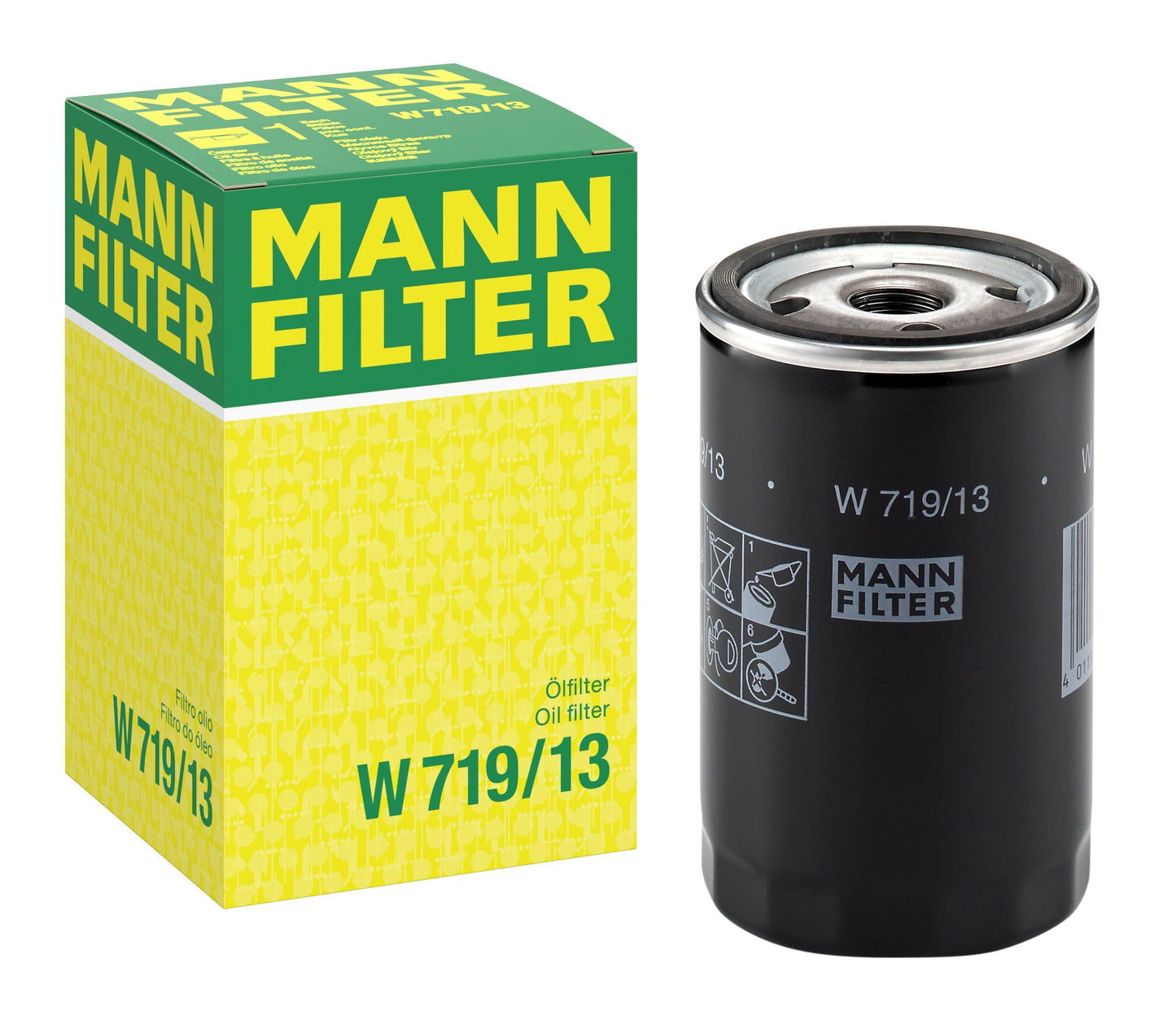 MANN-FILTER W 719/13 Filtro de aceite del motor