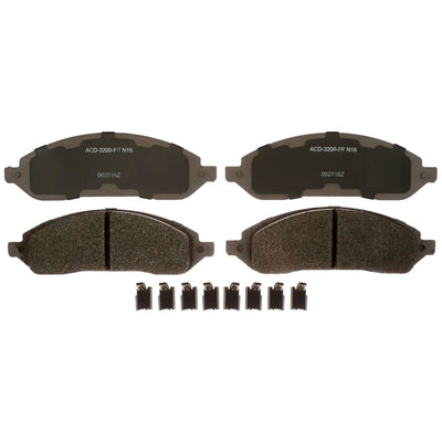 ACDelco Advantage 14D1022CHF1 Jeu de plaquettes de frein à disque