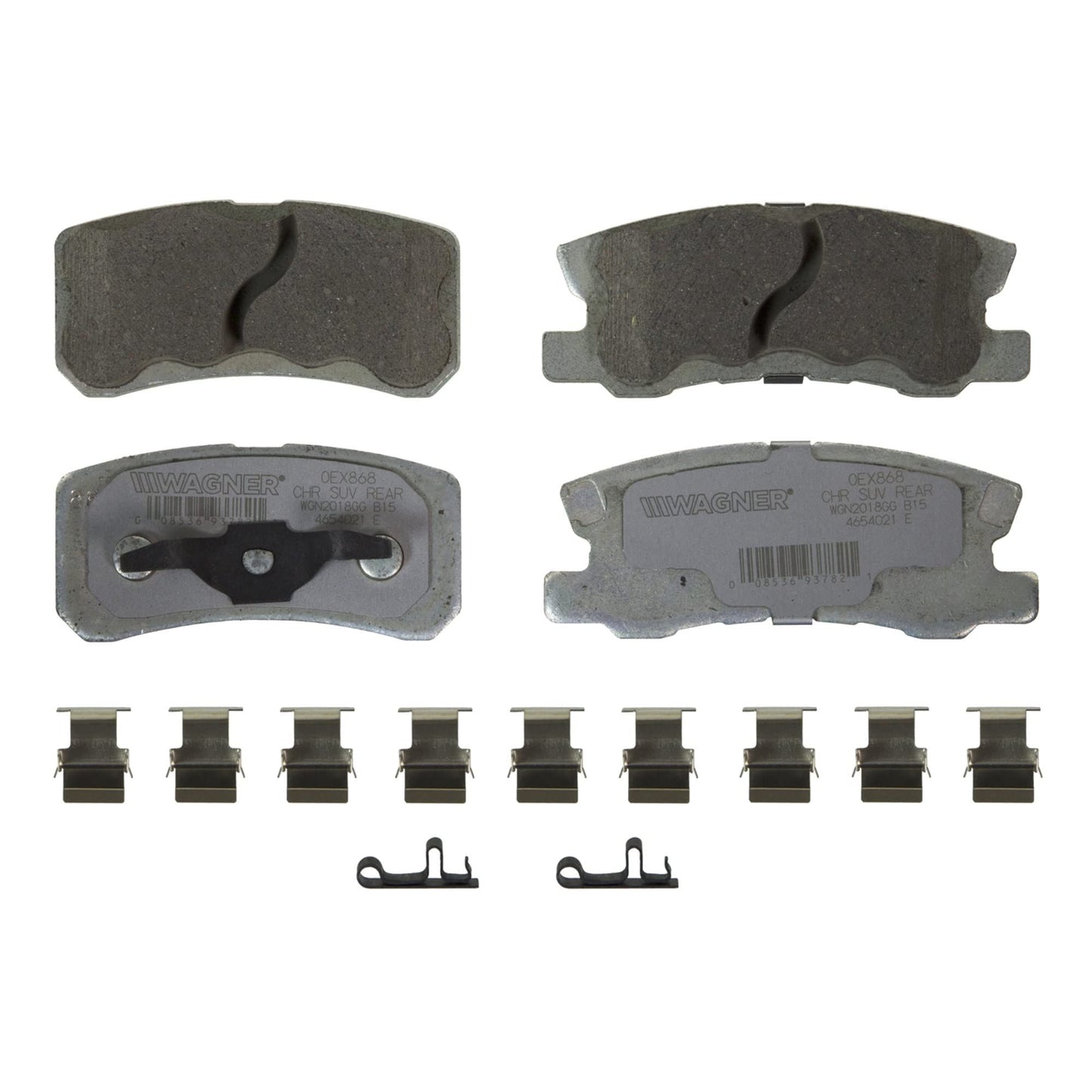 Wagner OEX868 Disc Brake Pad Set