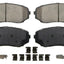 Wagner ZD1258 Disc Brake Pad Set