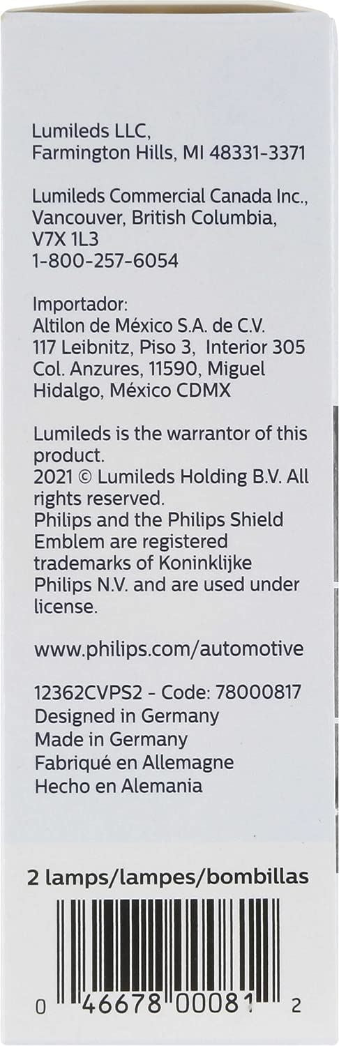 Bombilla para faros delanteros Philips H11CVPS2