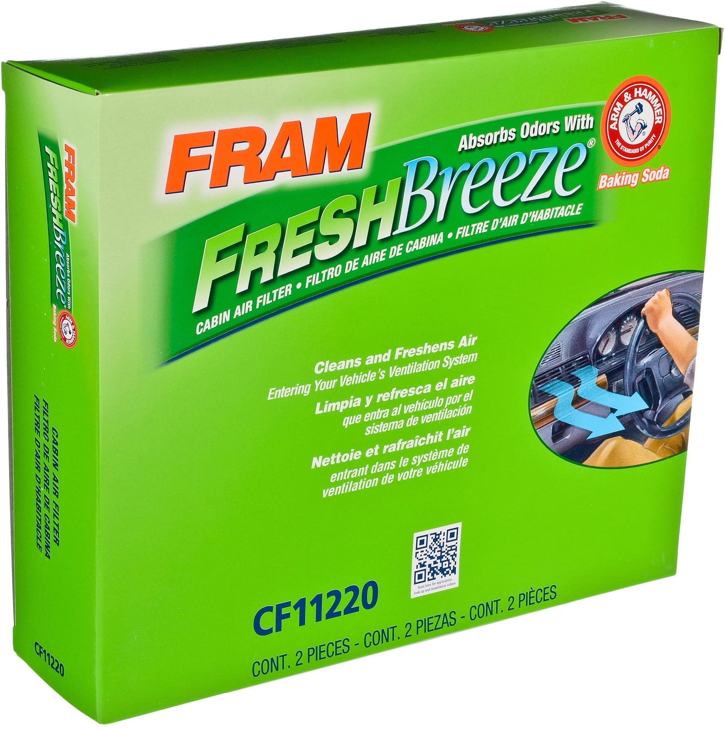 Fram CF11220 Filtro de aire de cabina